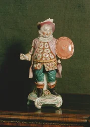 Een Derby figuur van Falstaff